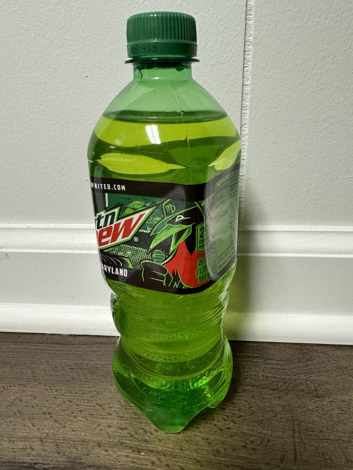 NEW Unopened Mountain Dew Dewnited States Maryland 20 oz bottle