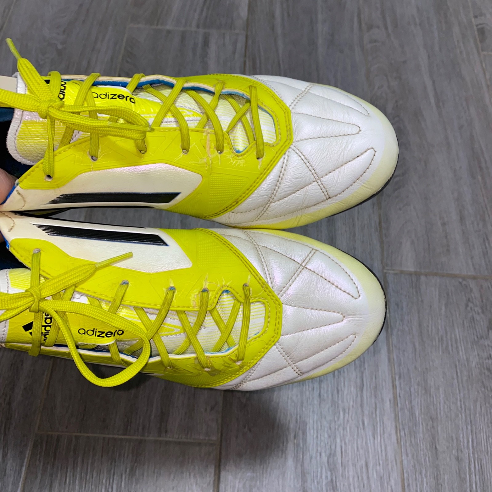 Adidas Adizero F50 FG Elite Leather Soccer Cleats Football Boots US10.5 UK10
