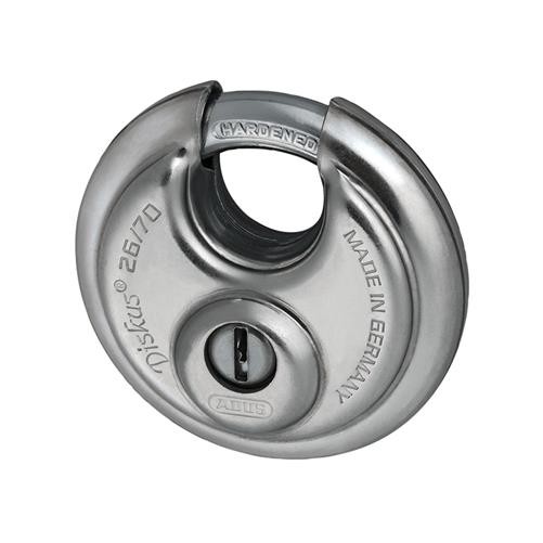 ABUS Mechanical 26/70mm Diskus Padlock Carded ABU2670C