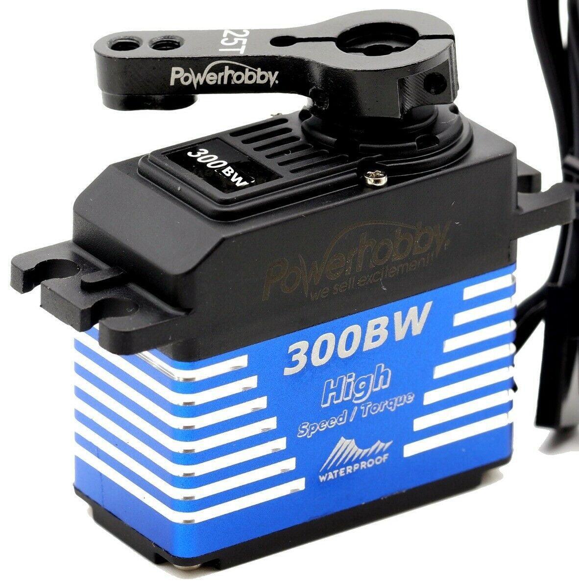 Powerhobby 300BW Waterproof High Speed Servo : Savox 0230mg