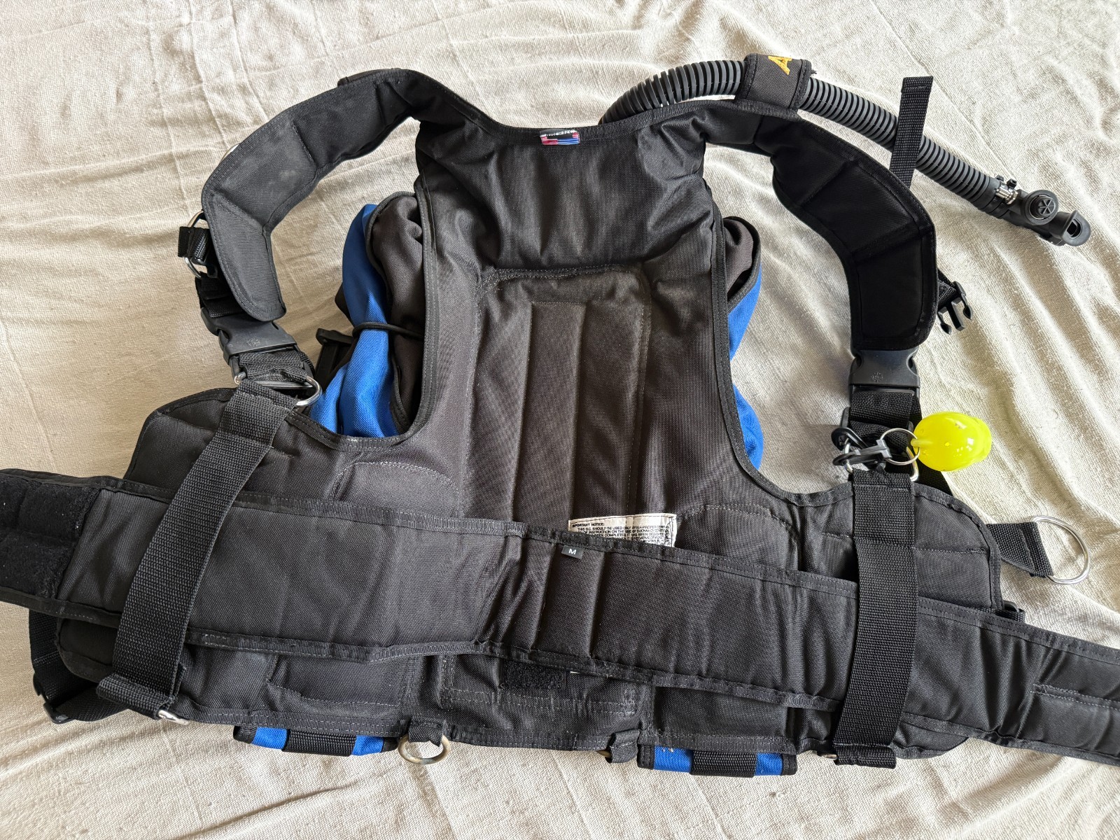 ASV Buoyancy Control Device BCD SCUBA Dive Safe Equipment Systems MEDIUM USA