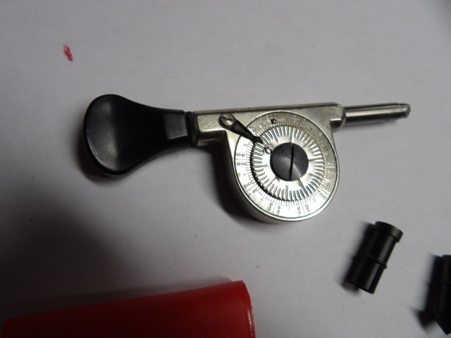 STARRETT # 107 Speed Indicator RPM Indicator W/Pouch NOS