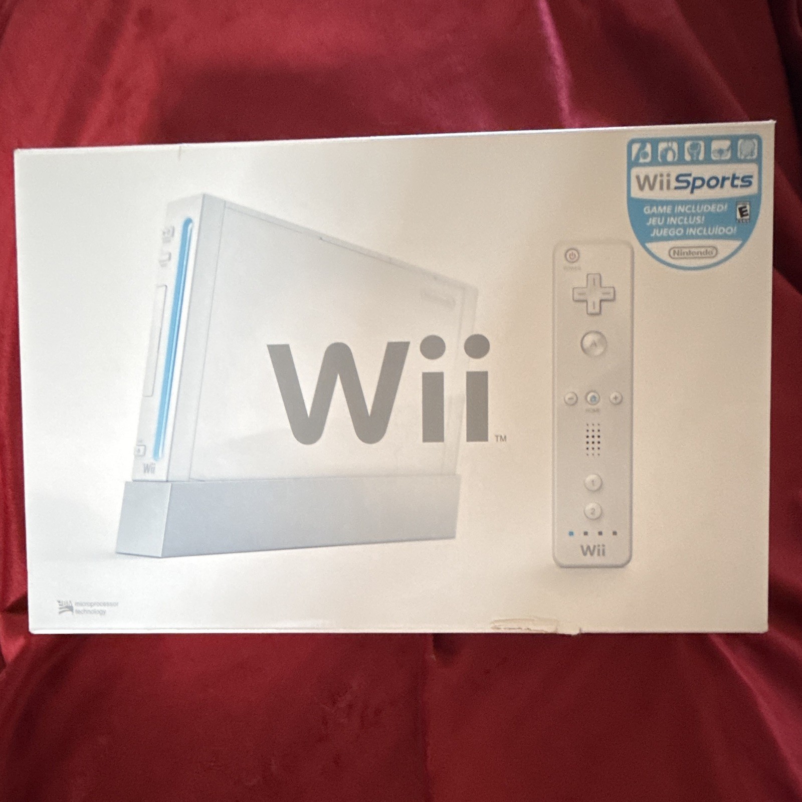 Nintendo Wii Console White w/ Wii Sports Included, Wi-Fi Capability, USB-A