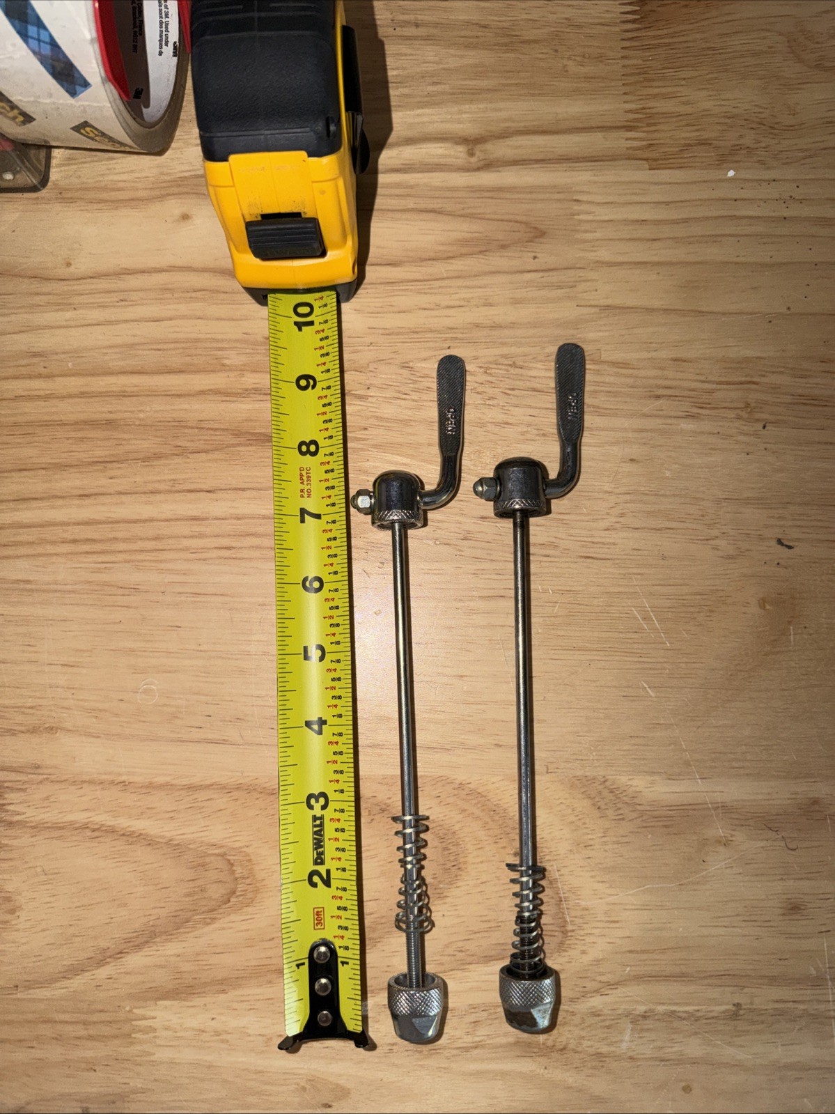 Vintage Quick Release Skewer Set Front And Rear Great Condition.