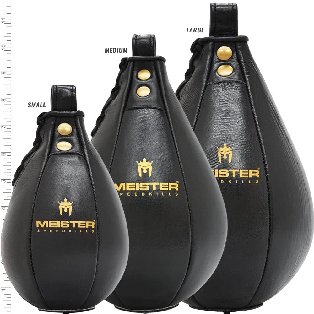Genuine Leather SpeedKills Speed Bag - Large Size for Boxing Precision Training