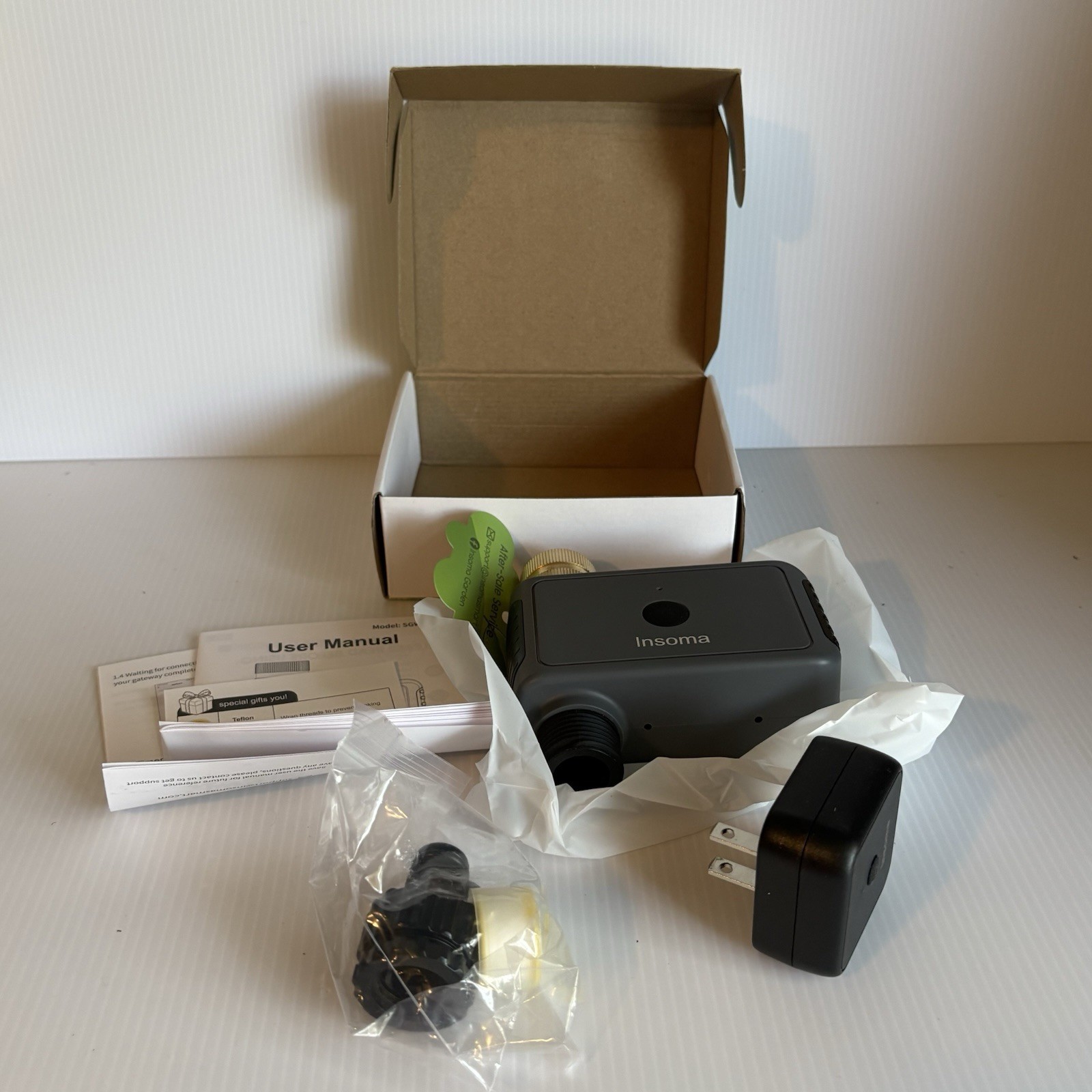 Insoma Smart Wifi Water Timer SGW05W-TT Open Box