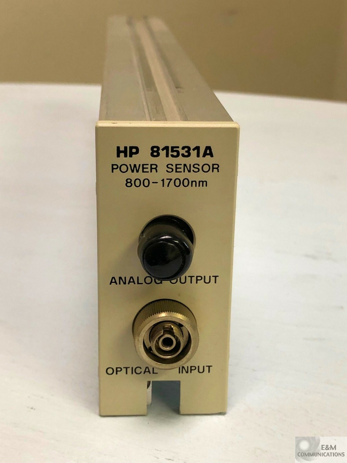 HP AGILENT 81531A OPTICAL POWER SENSOR 800-1700nm MODULE