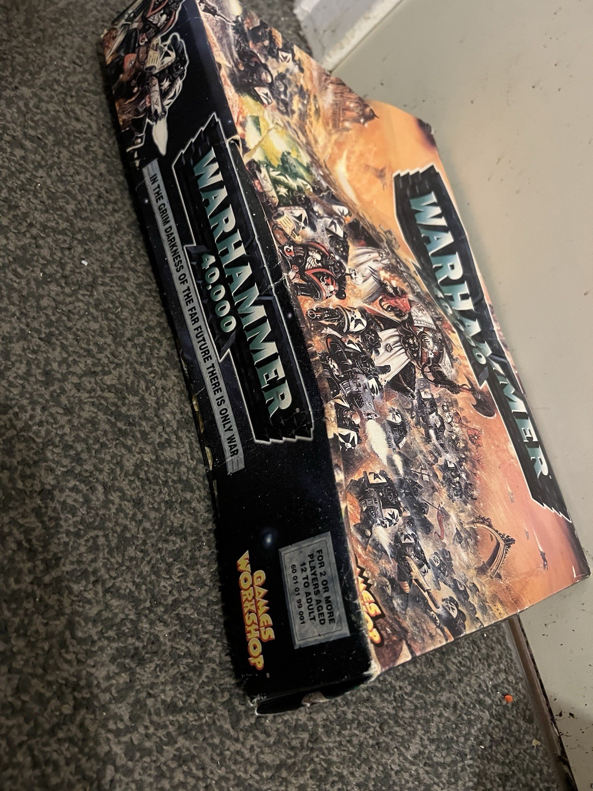 Warhammer 40k 3rd Edition Box Set Games Workshop Broken Box With Manuals
