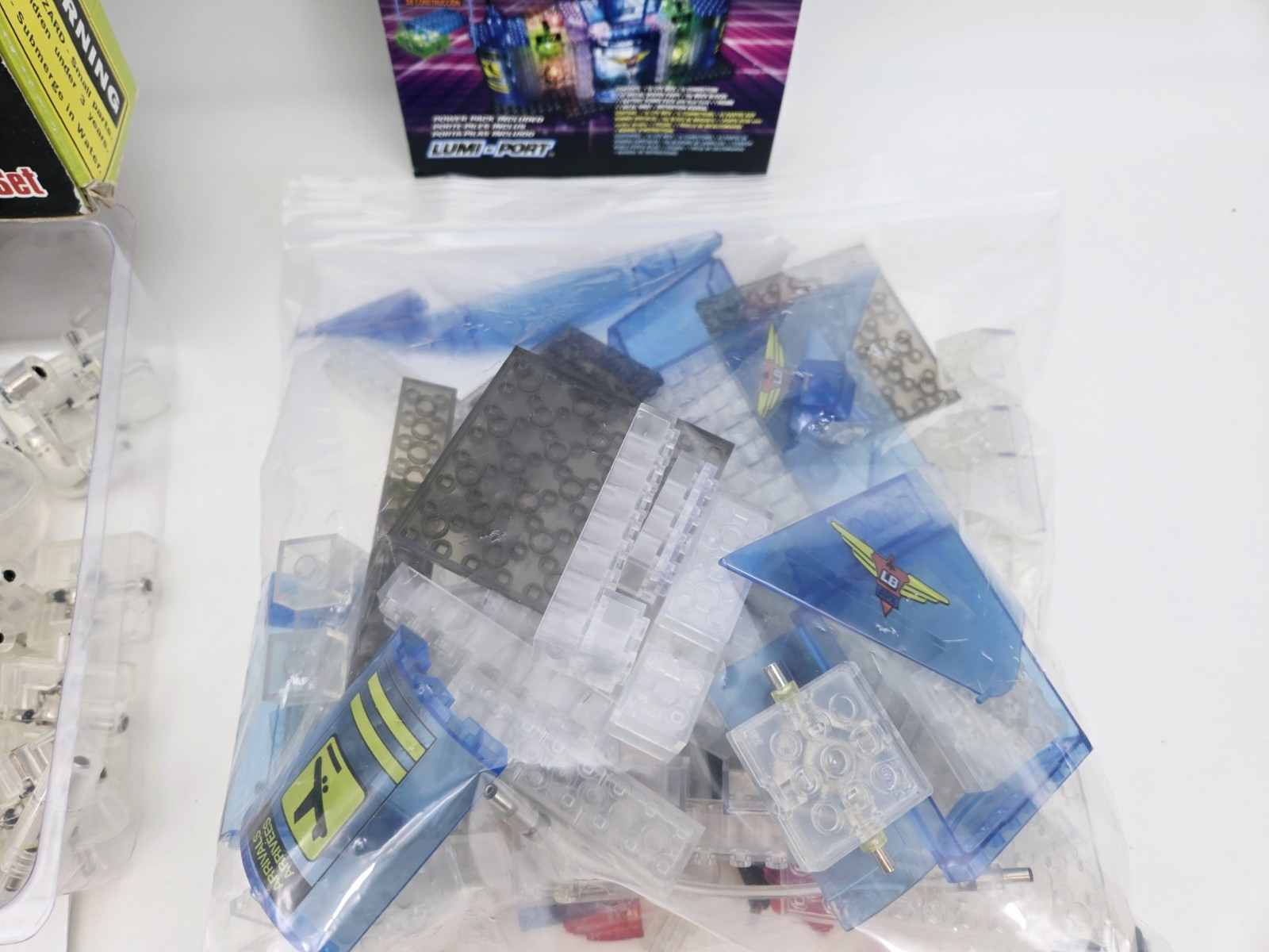 Laser Pegs Lighted Construction Kits Boxed Set Plus Lite Brix Set