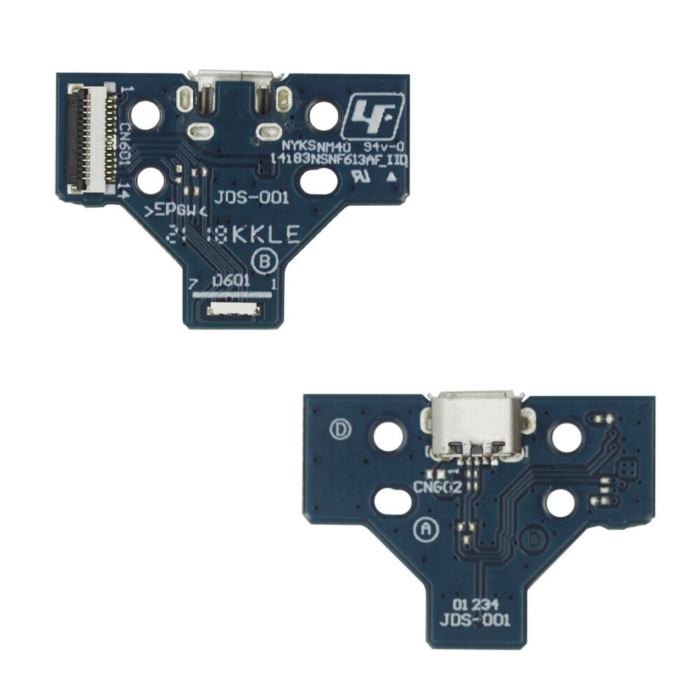 2X NEW USB Charging Port Board Dock Connector Flex Cable For Sony PS4 Controller