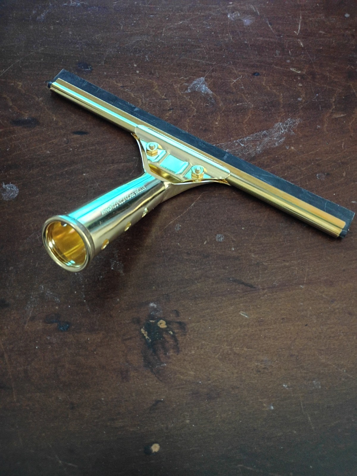 Ettore 10" Profresional Series Brass Squeegee