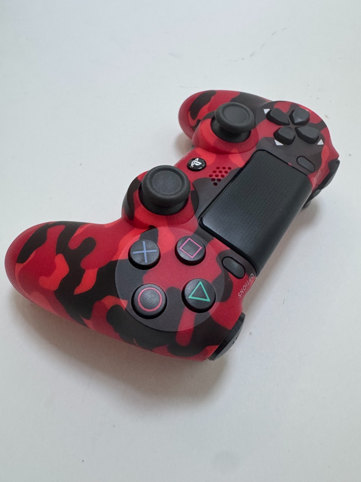 Sony PlayStation 4 PS4 Dualshock 4 Controller Red Camo - Gently Used