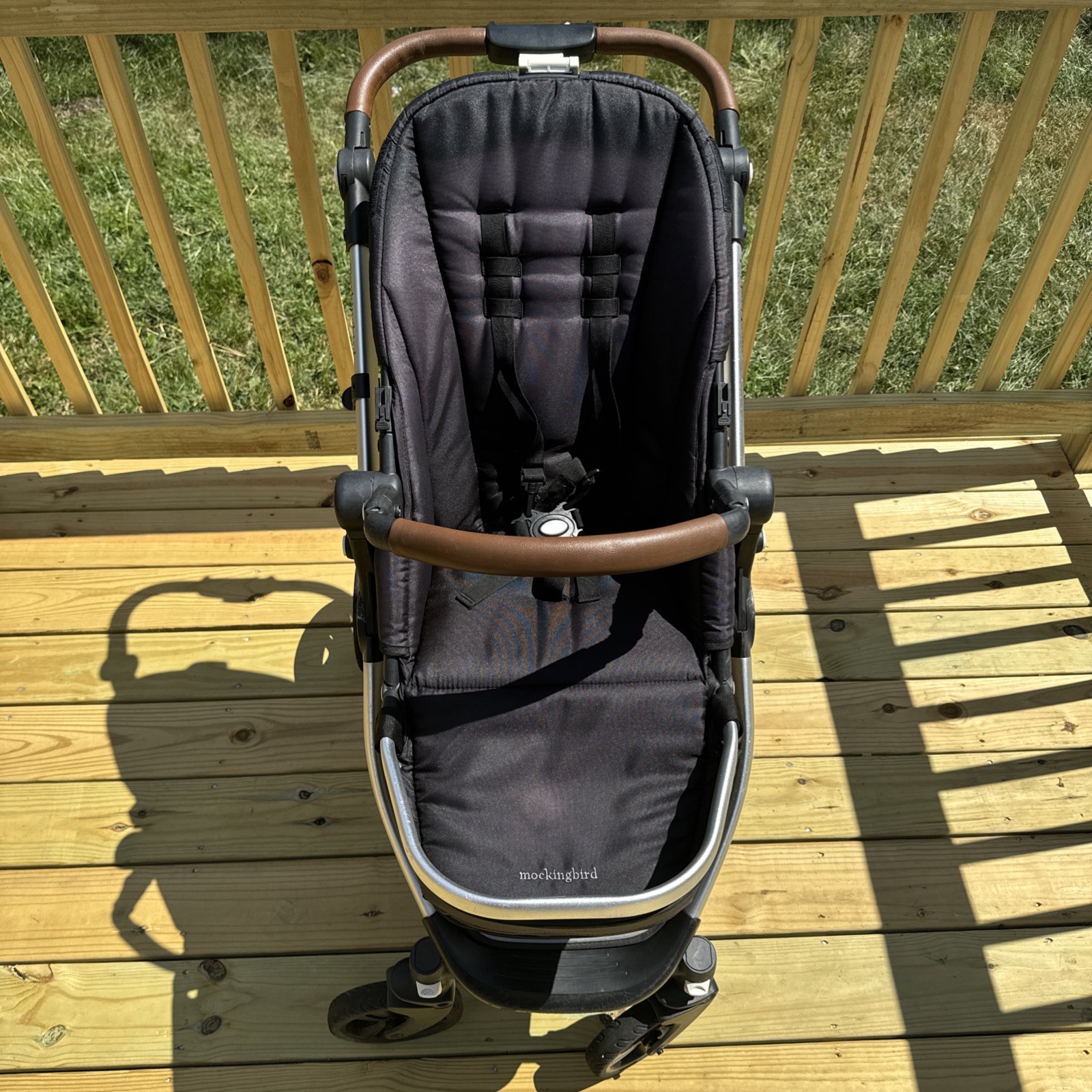 Mockingbird Single Stroller Authentic Black Good Condition Works Great