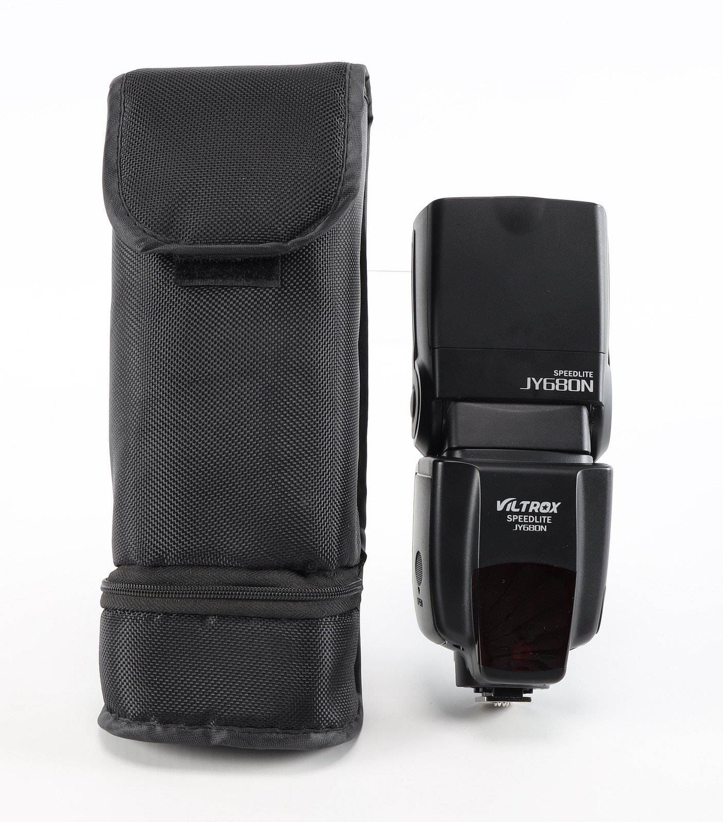 Viltrox JY680N Speedlite for Nikon with Diffuser, Mini Stand and Case