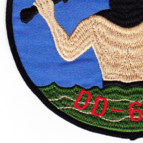 DD-655 USS John Hood Patch