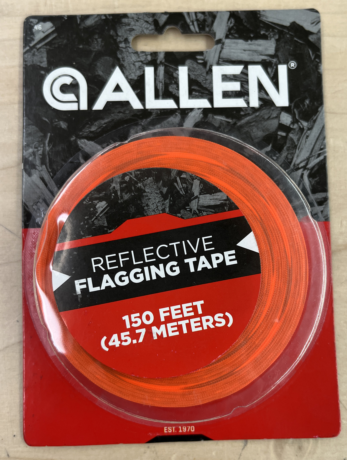 Allen Reflective Flagging Tape 150 Feet (45.7 Meters)