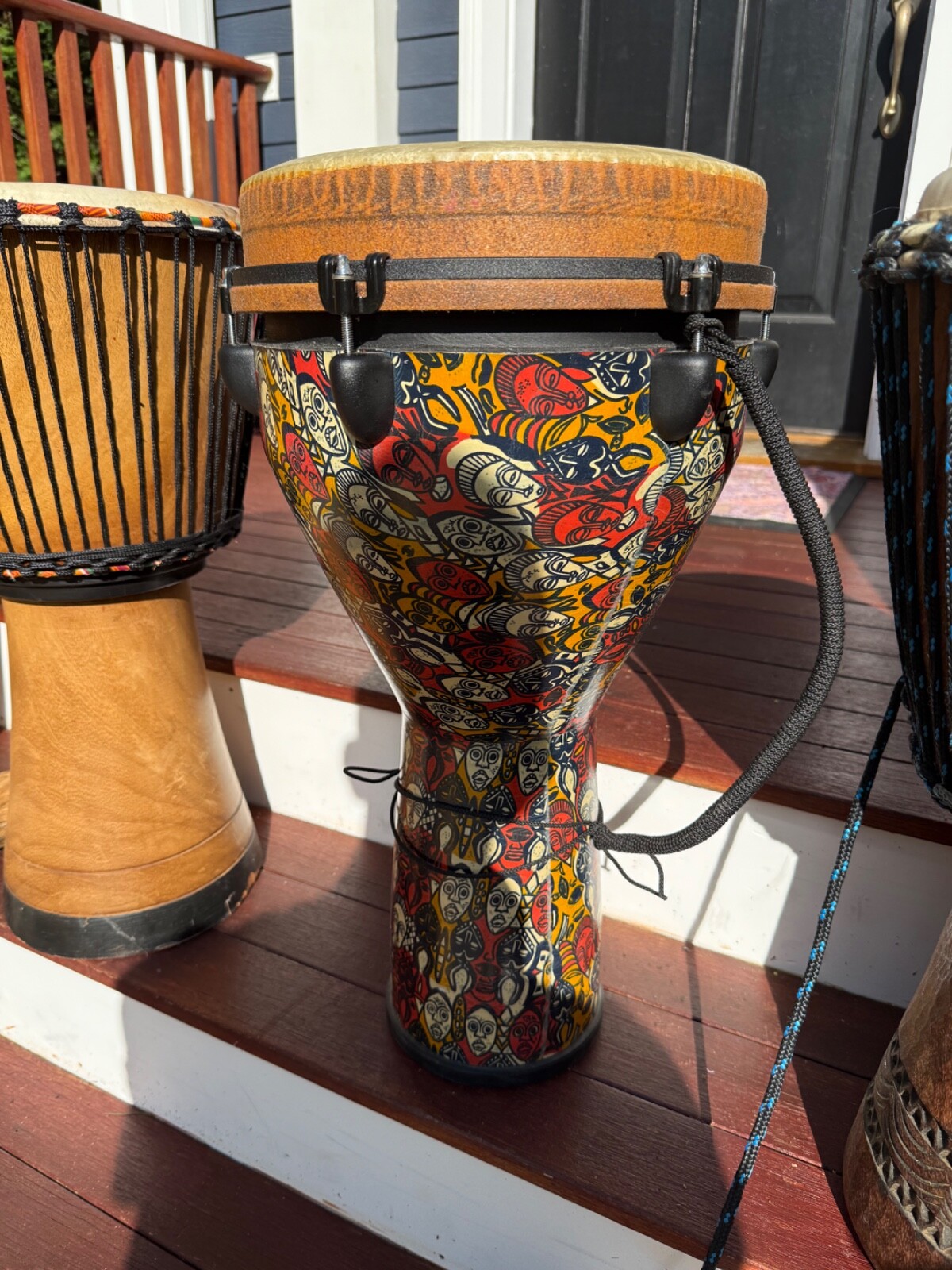 Percussion Instruments (Djembe, Cajon, Rain Sticks, Bongos)