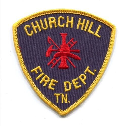 Church Hill Fire Department Patch Tennessee TN v2