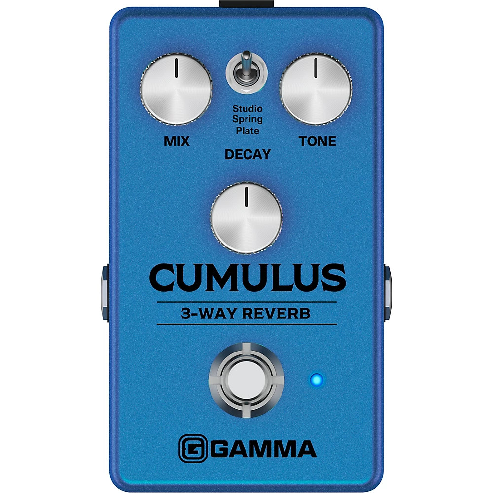 GAMMA CUMULUS 3-Way Reverb Effects Pedal