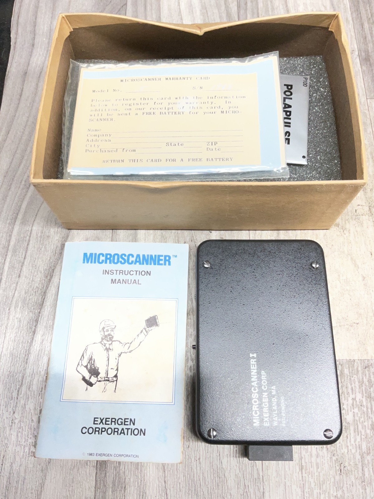 Exergen Corporation Microscanner I Infrared Scanner #4011PT17
