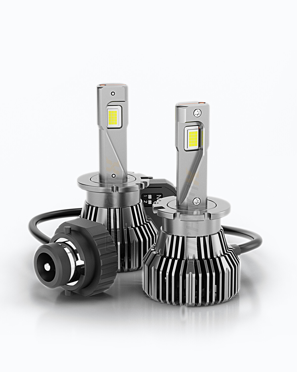 2* D2S D2R LED Headlight Bulb Replace HID Xenon Super White 6000K Conversion Kit