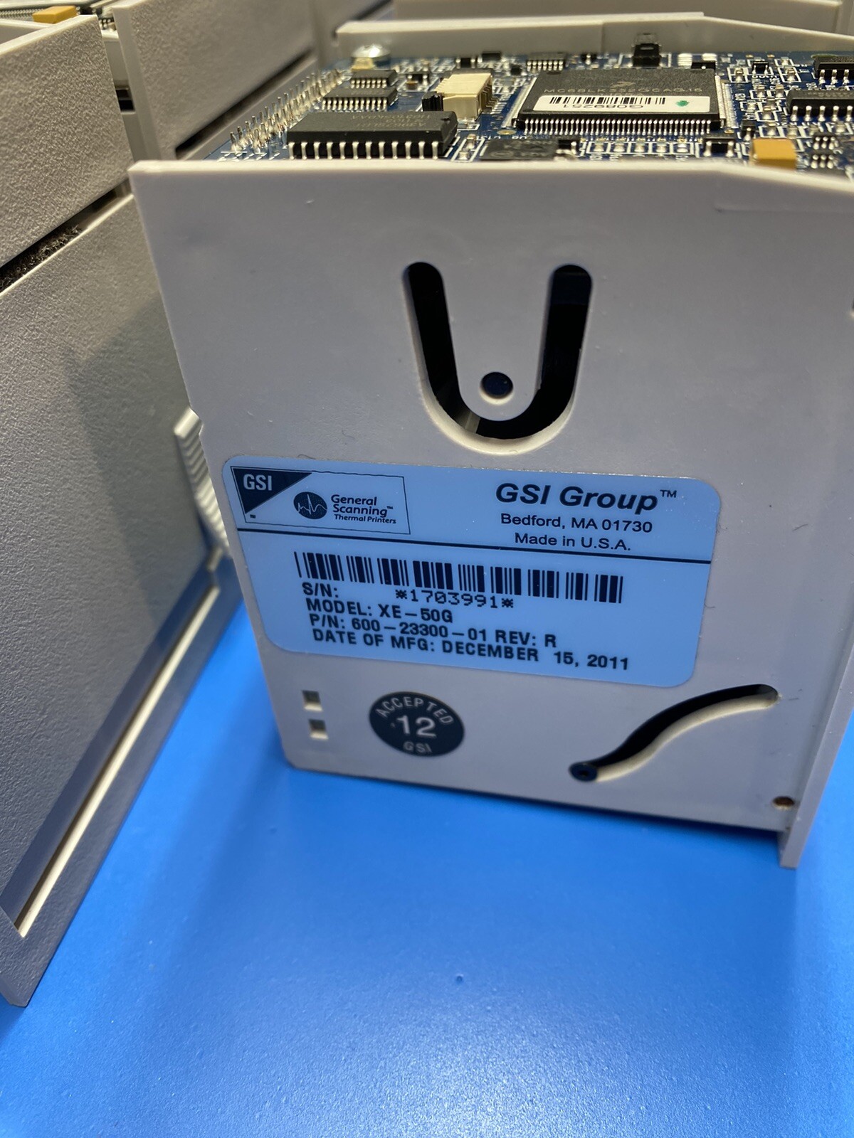 GE DASH 3000 4000 5000 Printer Recorder GSI Group XE - 50G Model