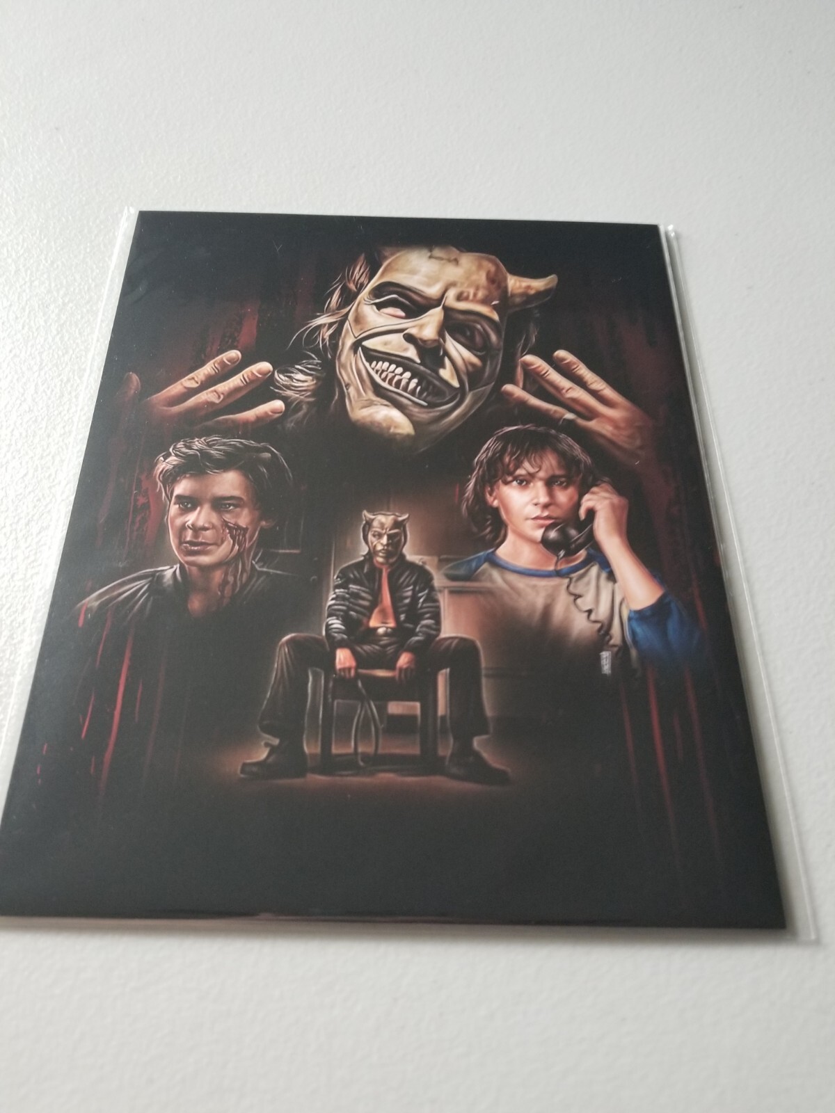 ZOBIE FRIGHT BLACK PHONE INSPIRED ART PRINT 8 X 10 NIP