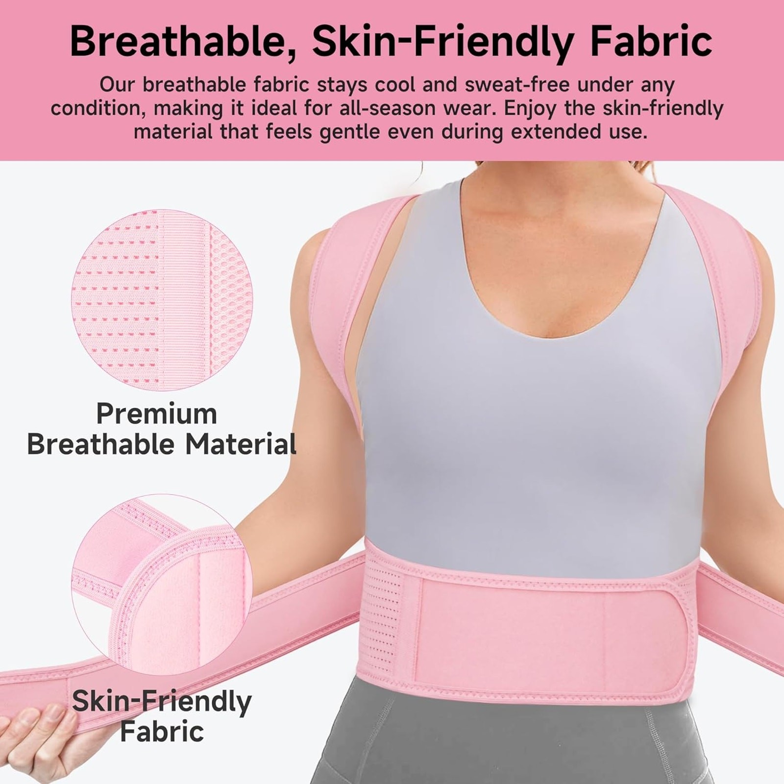 New Size S Adjustable Posture Corrector, Back Support, Back Brace