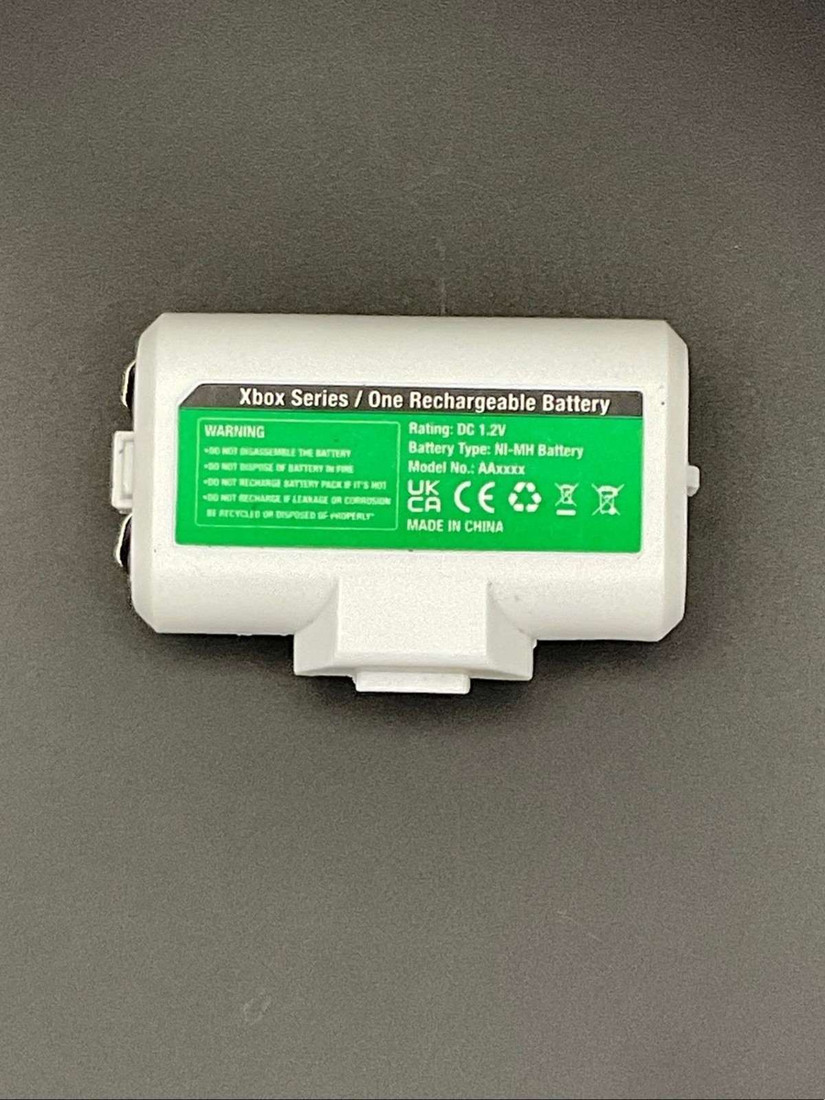 Xbox Series White Rechargeable Battery Pack