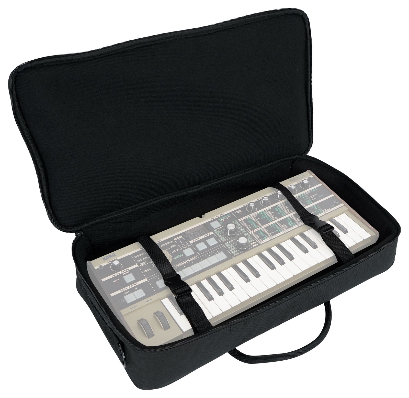 Arturia MICROLAB MK3 Black 25-Key MIDI USB Keyboard Controller+Carry Case
