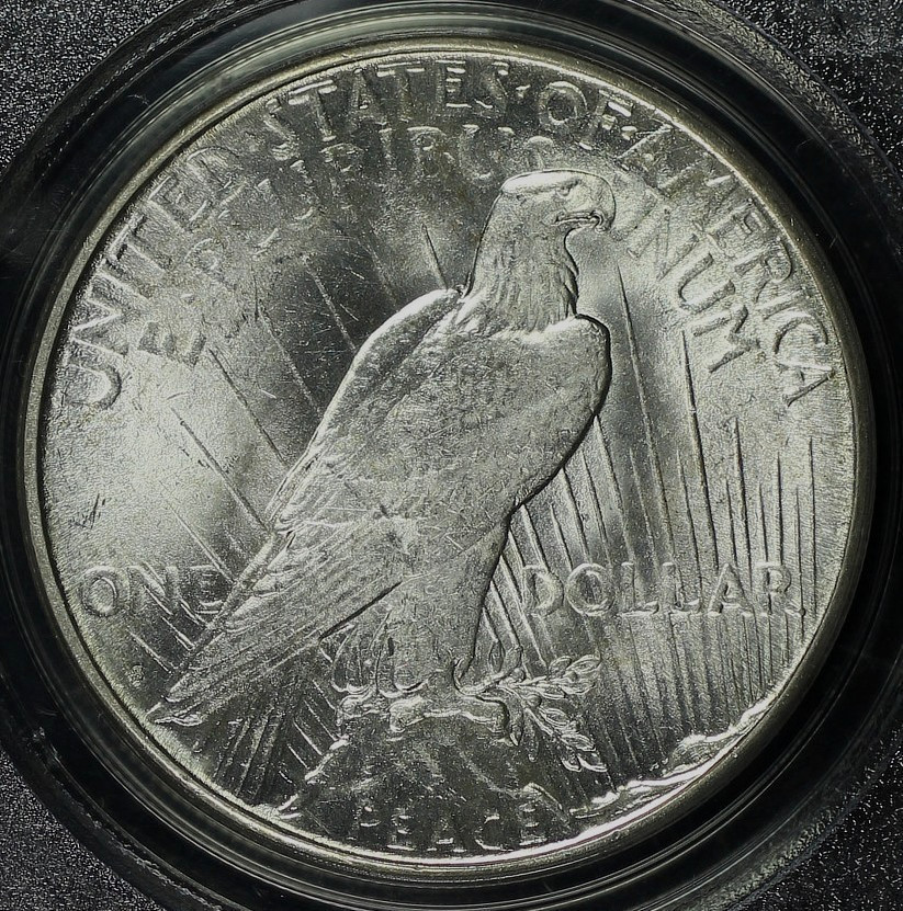 1925 S PEACE DOLLAR PCGS MS 62 NICE COIN FOR THIS CONDITIONALLY CHALLENGED DATE