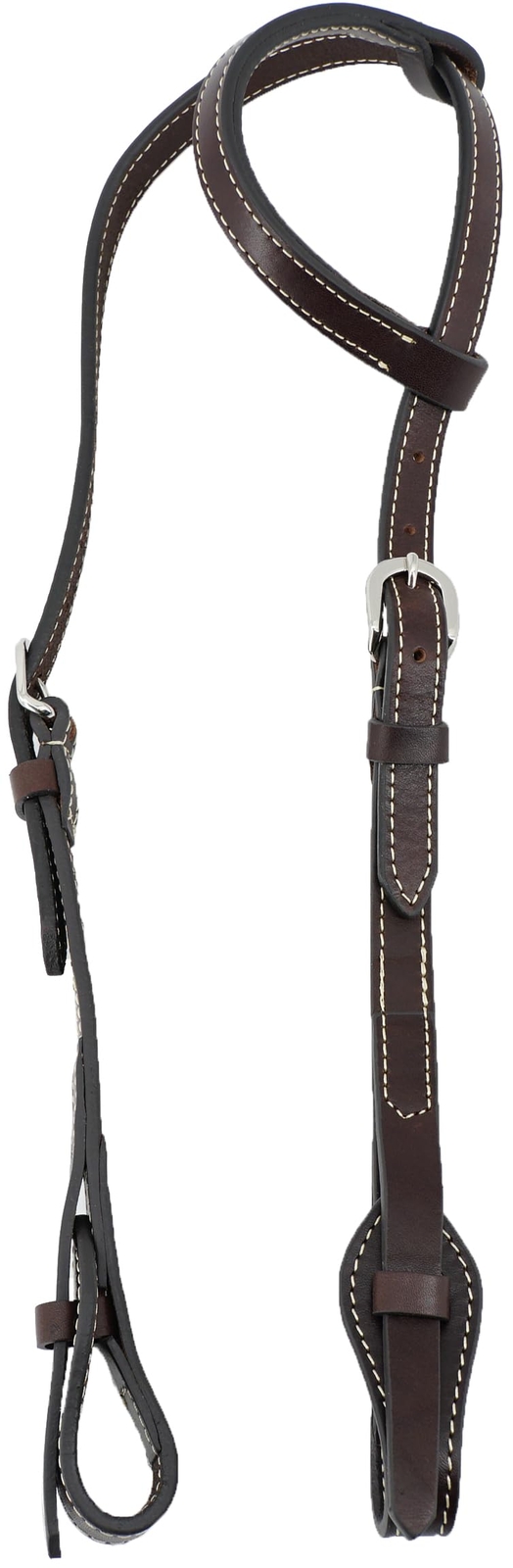 Western Working Tack Quick Change Browband Headstall Adjustable Bridle for Ra...