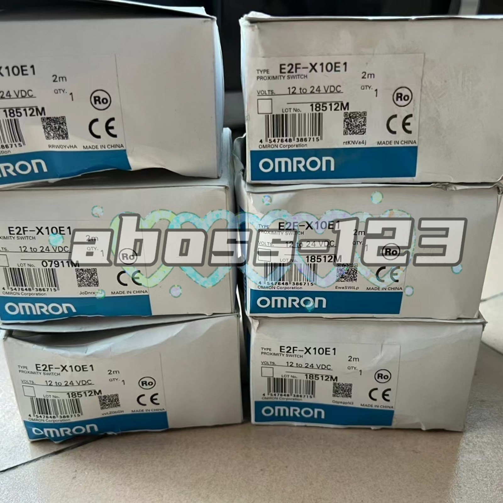 Omron E2F-X10E1 sensor#1pcs New In Box