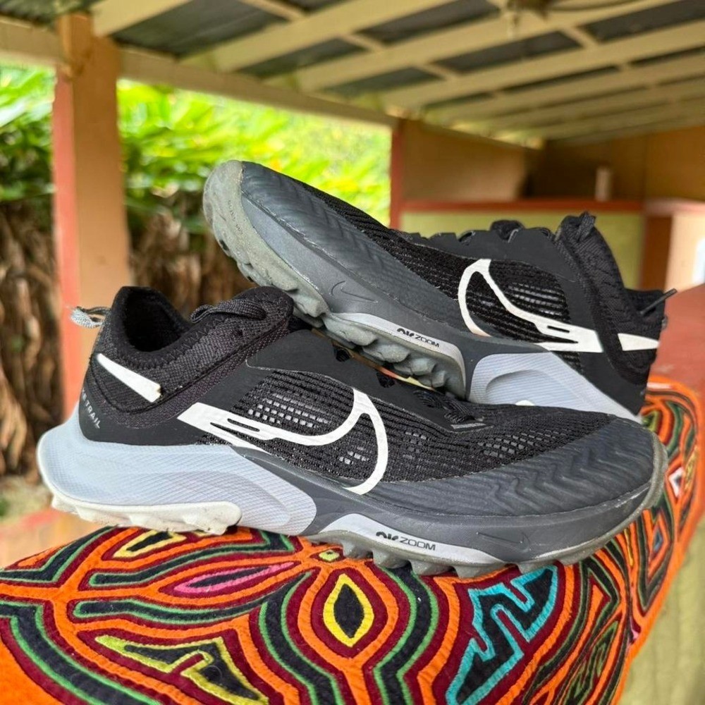 Nike Air Zoom Terra Kiger 8 Trail Running Shoes Men Size 6 Sneakers Black White