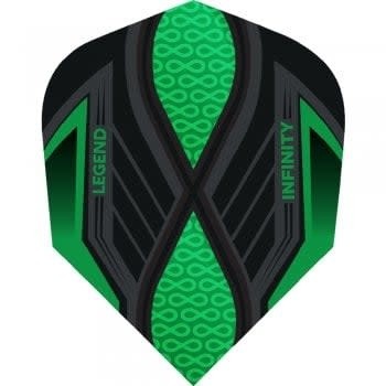 Legend Infinity Green No2 Dart Flights