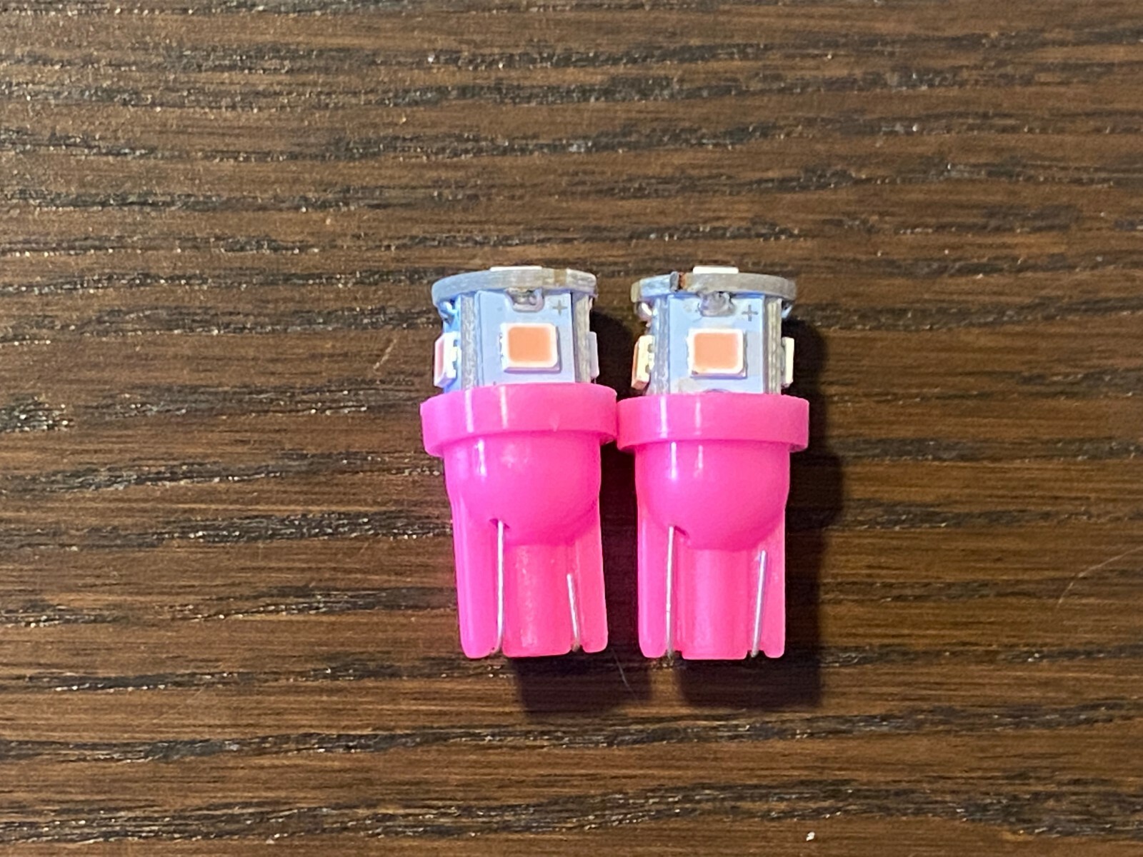 2 New Purple 8V Wedge Lamp LED Light Bulbs for Pioneer Project/One Receiver