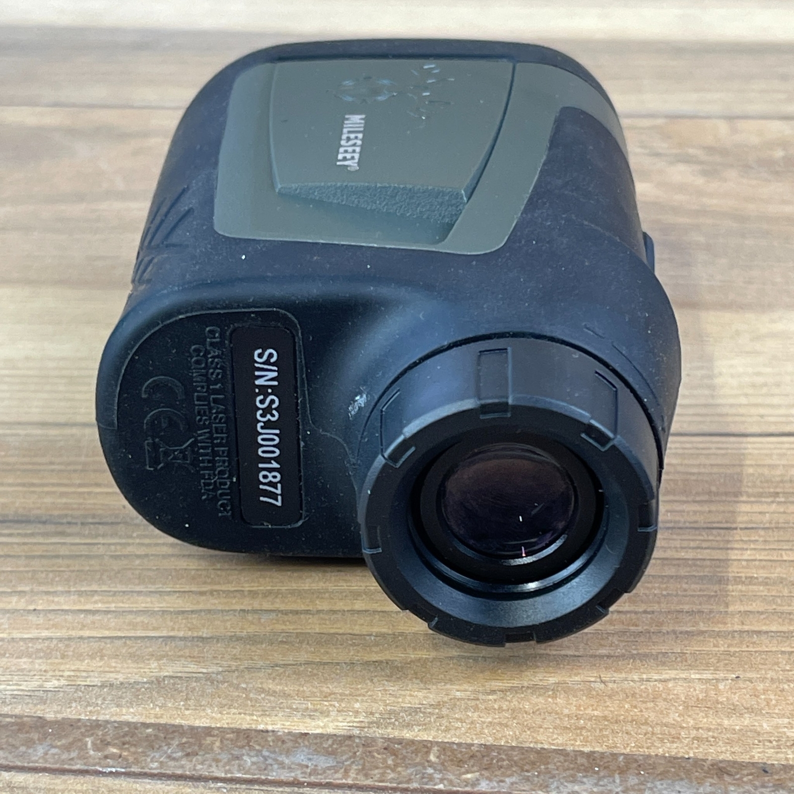 Mileseey PF210 Class 1 Golf Laser Rangefinder Black Slope Adjustment with Case