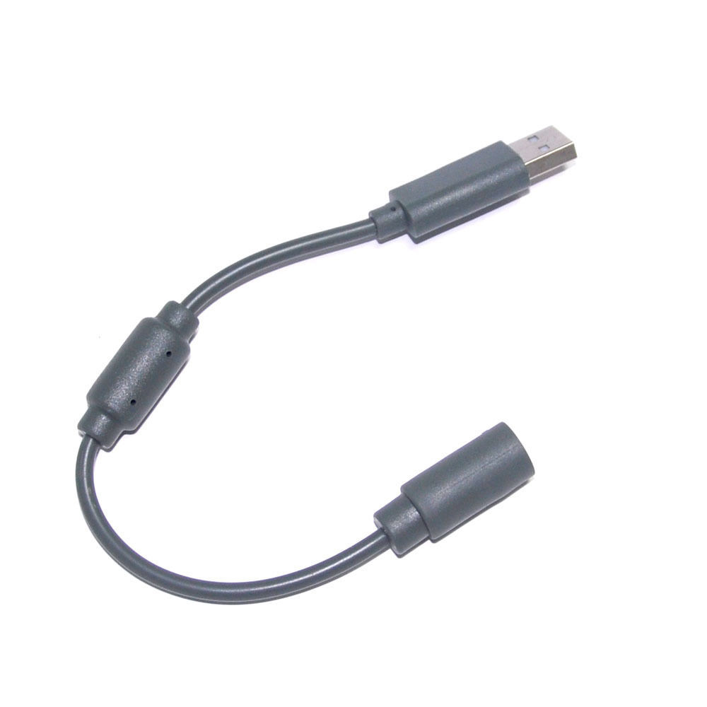 2 Pack Replacement Dongle USB Breakaway Cable For Xbox 360 Wired Controllers