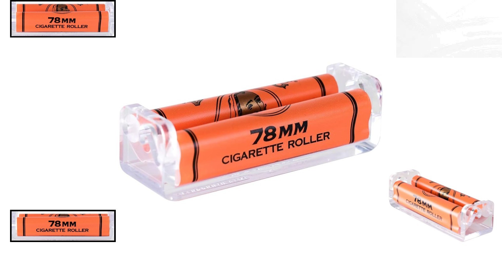 Durable 78mm Cigarette Roller - Your Easy Solution for Perfect Cigarettes