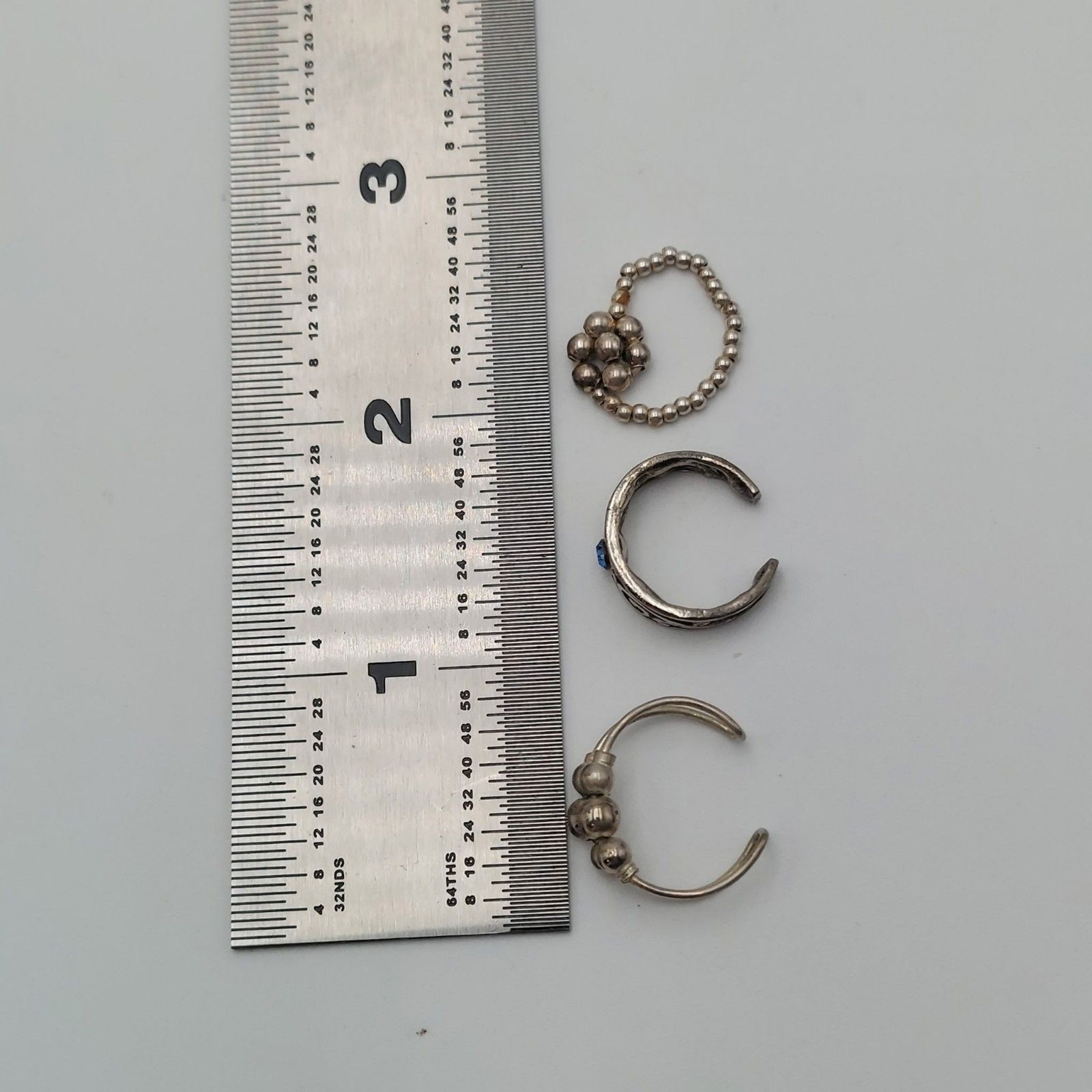 Toe Rings Lot Of 3