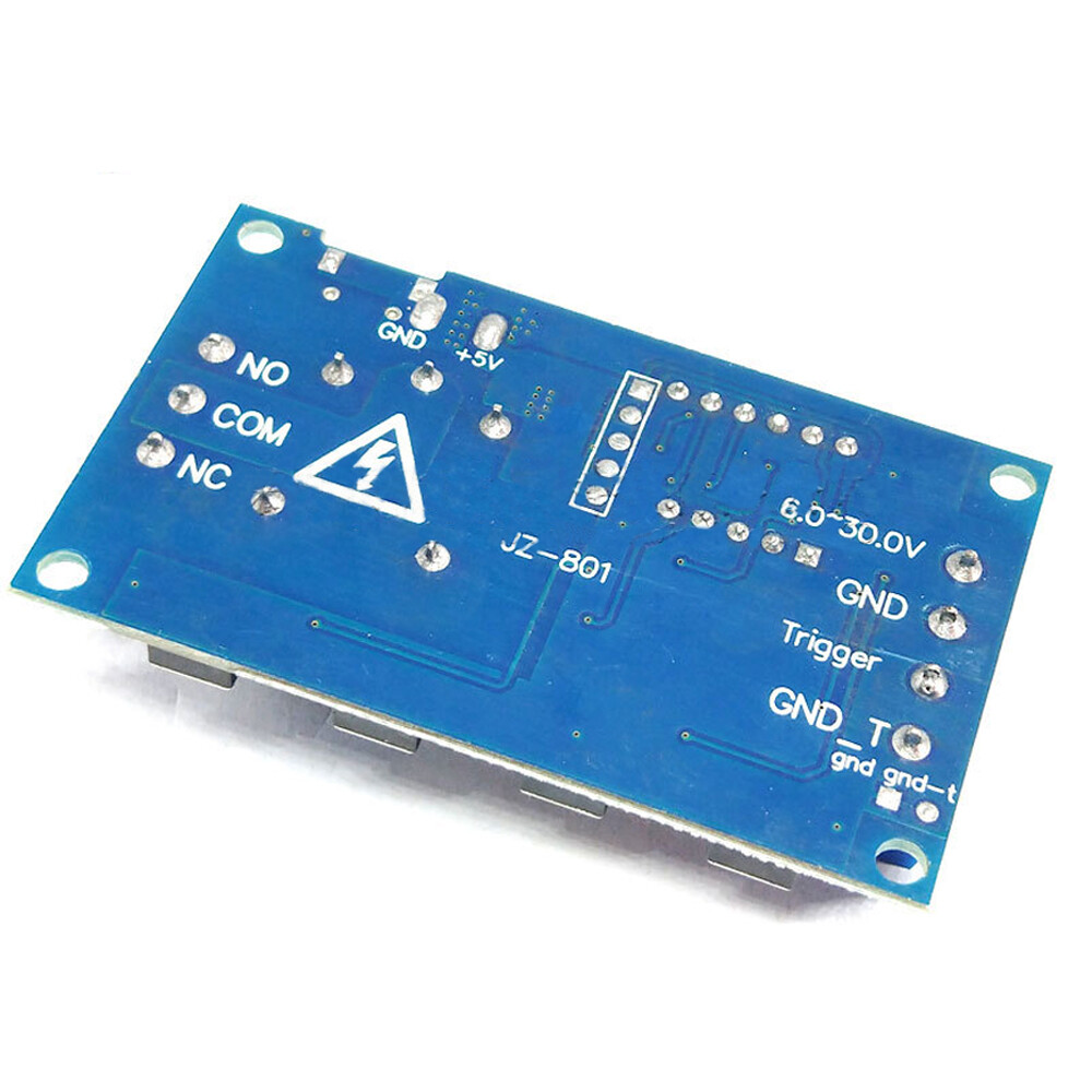2pc DC 6-30V 1-Way Relay Module Power-off Trigger Delay Cycle Timer Switch