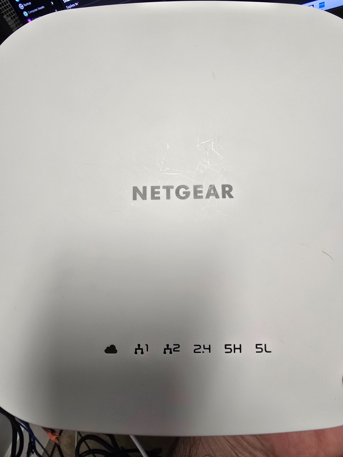 NETGEAR WAC540 802.11ac Tri-Band AC3000 Cloud-Managed POE Tested Factory Reset