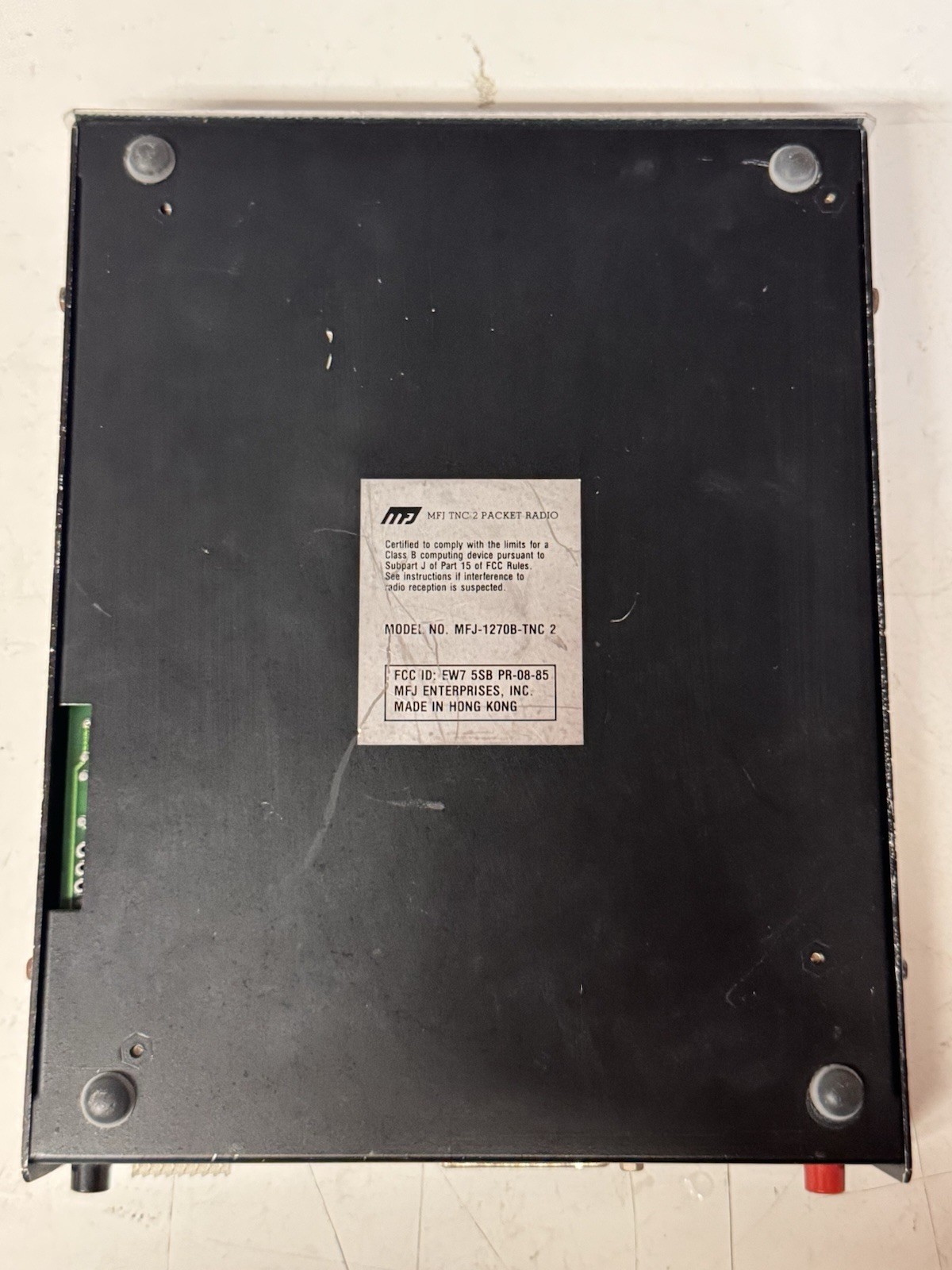 MFJ TNC 2 Packet Radio MFJ-1270B Tested Working