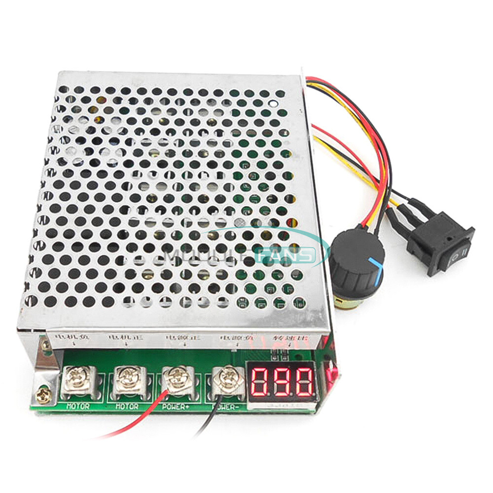 100A Reversible Motor Speed Governor Controller PWM Control Switch DC12V-48V