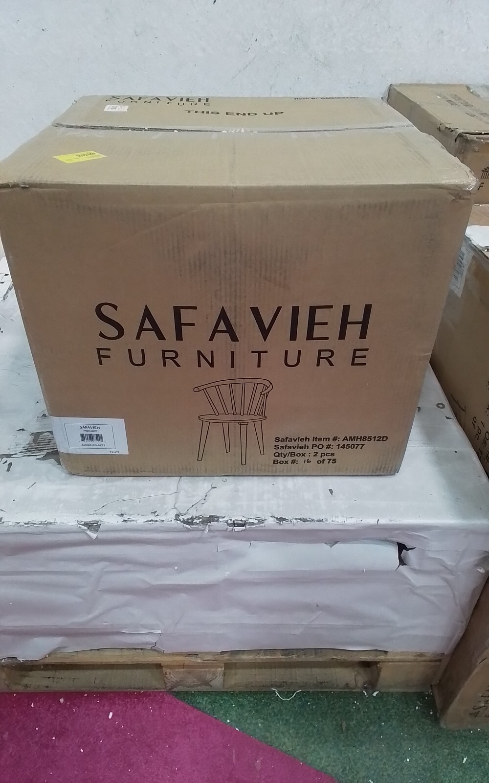 Safavieh BLANCHARD SIDE CHAIR, Reduced Price 2172735756 AMH8512D