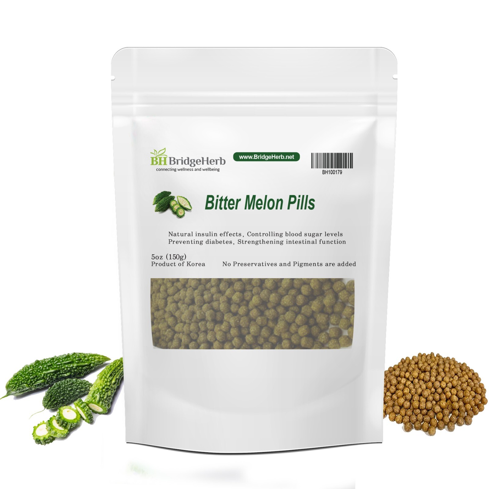 (Medicinal Korean Herb) Bitter Melon Pills 한국산 여주환 5oz/150g