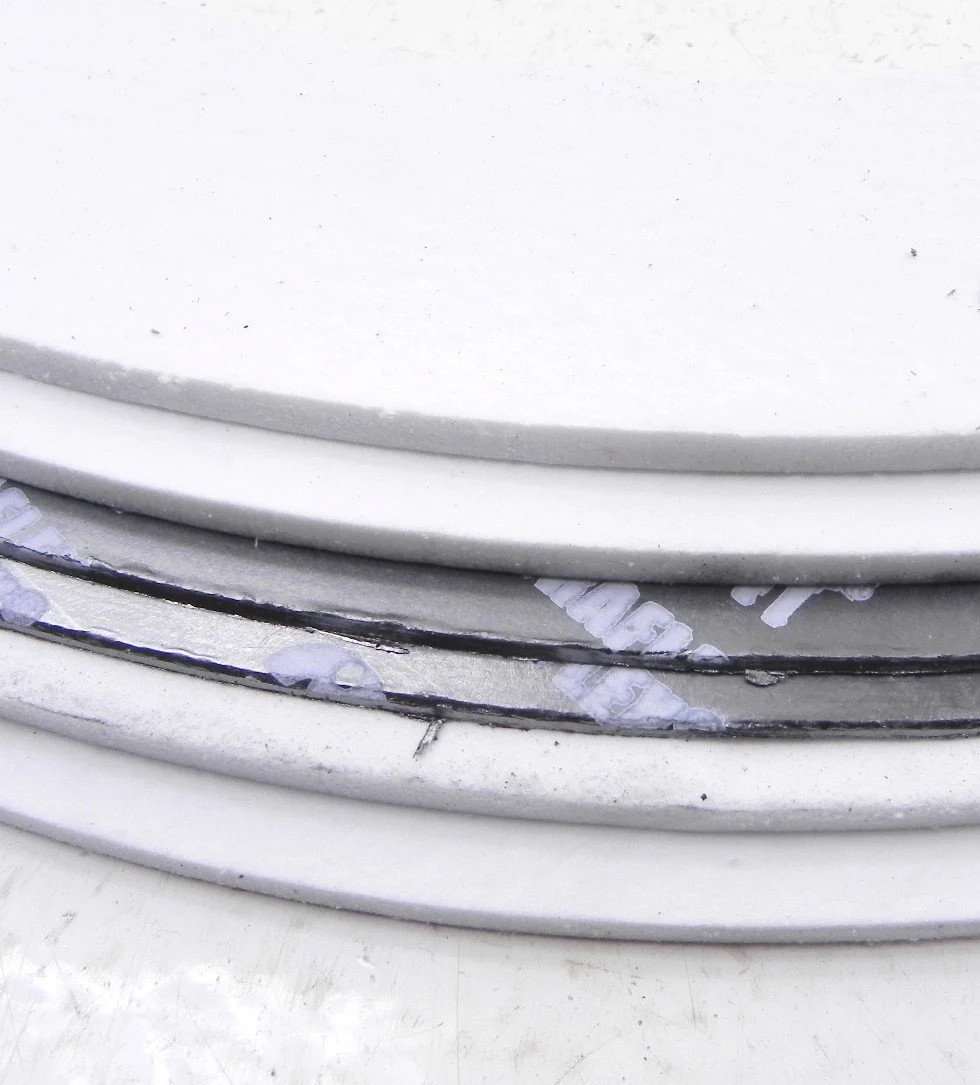 Teadit Paper Ceramic Graflex Graphite Gasket 17-1/2" ID x 20" OD x 1/4"