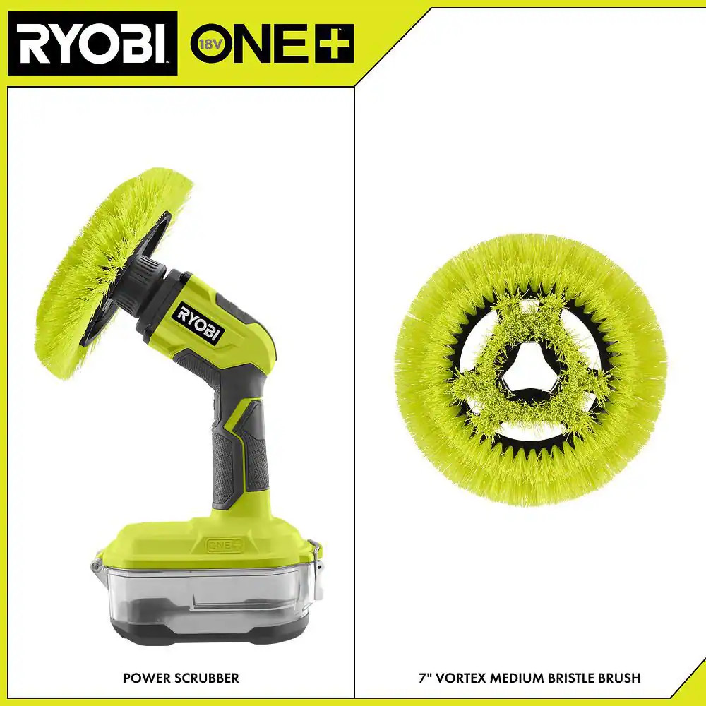 ONE+ 18V Cordless Power/ Electric Spin Scrubber (Tool Only)