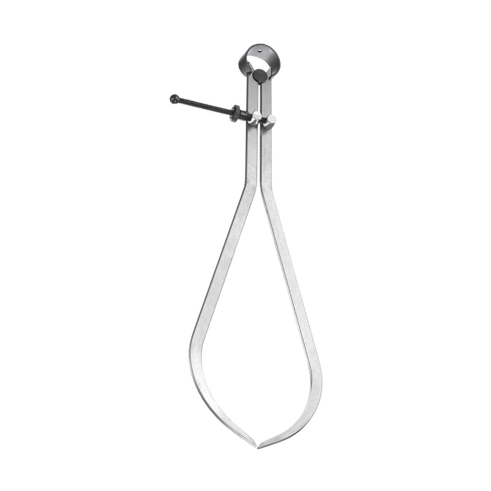 13" Spring Outside Caliper Stainless Steel Adjustable Spring Caliper Bent-Leg