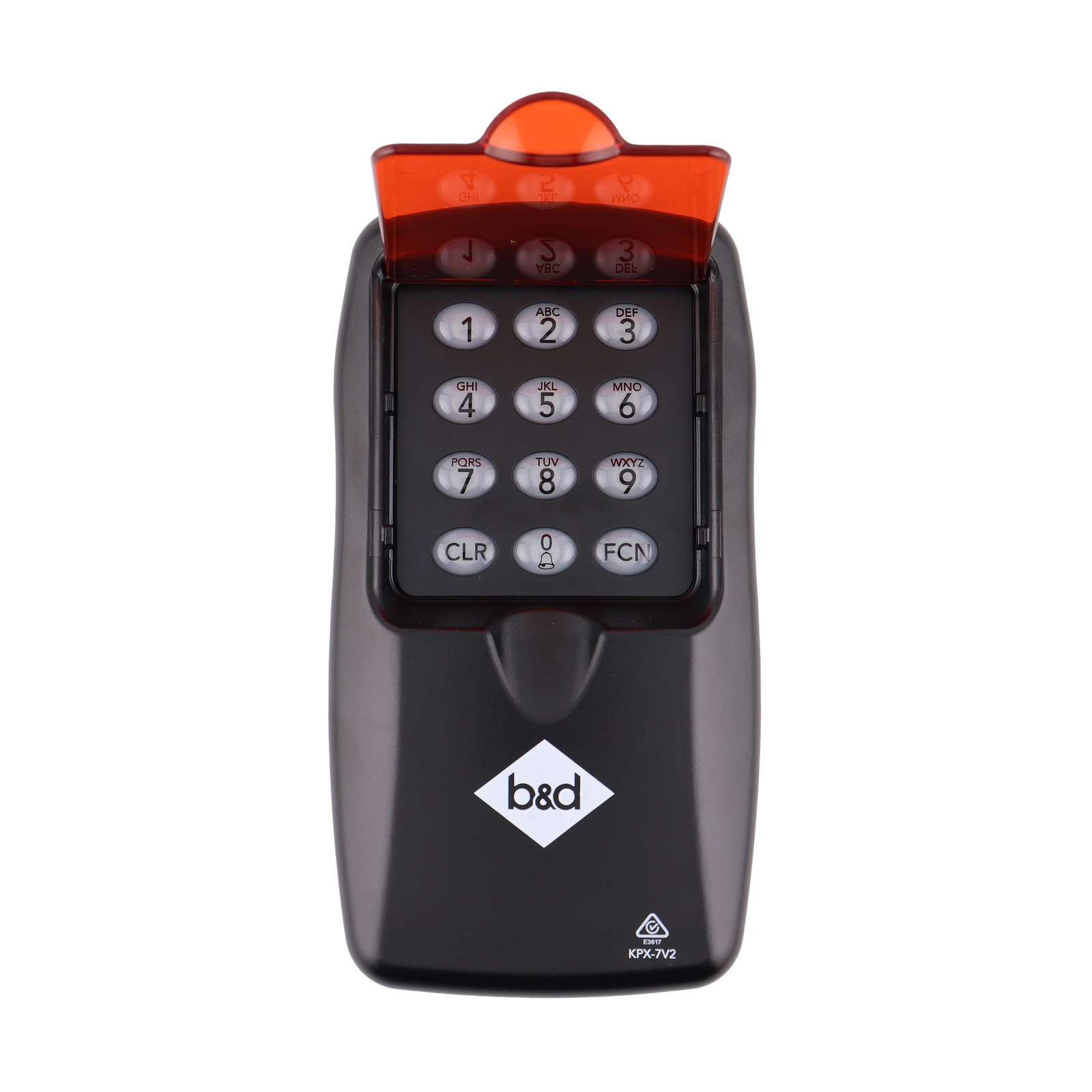 B&D TriTran Garage/Gate Door Wireless Wall Keypad Genuine KPX-7v2 CAD/TB5/TB6